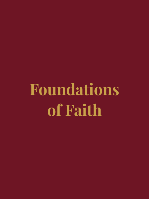 Foundations of Faith — sample cover